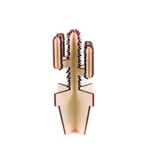 laser cut wooden cactus / flowers - laser cut wooden cactus / flowers