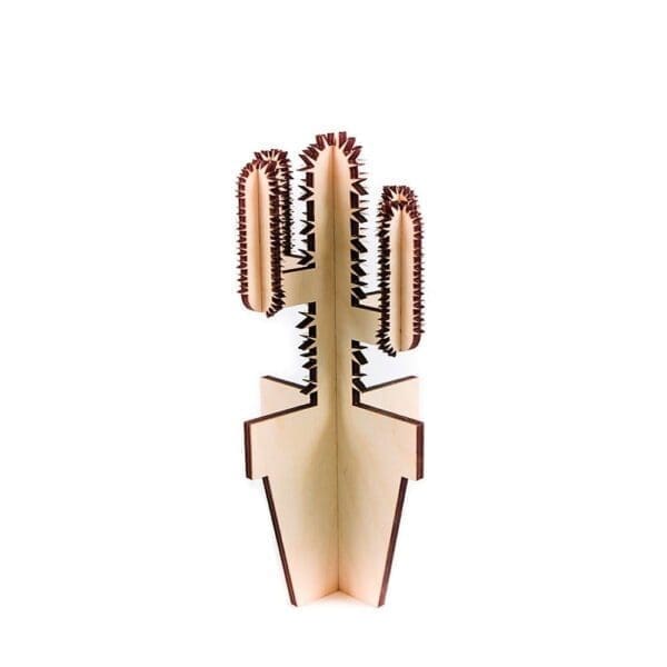 laser cut wooden cactus / flowers - laser cut wooden cactus / flowers