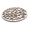 houten lasergesneden onderzetters - laser cut coasters