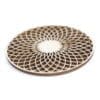 houten lasergesneden onderzetters - laser cut coasters