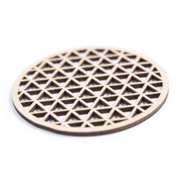 houten lasergesneden onderzetters - laser cut coasters