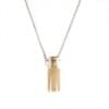 Necklace with a mini bottle - message in a bottle - Necklace with a mini bottle - Message in a bottle