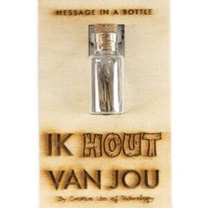 Message in a bottle