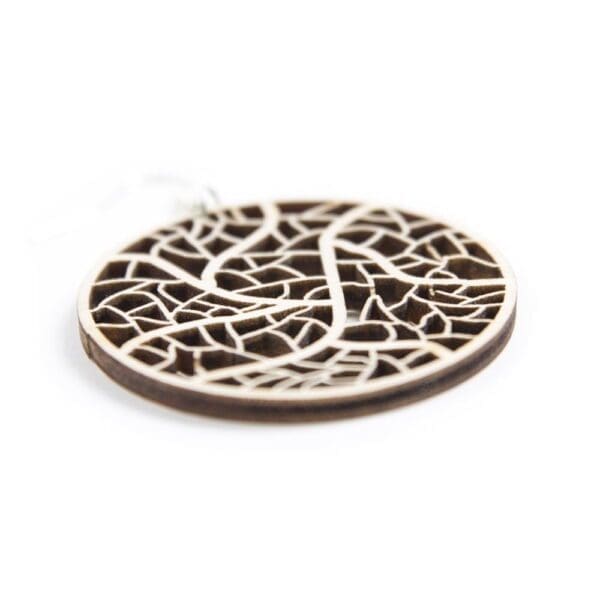 Boucles d'Oreilles Bio Rondes – Image 2