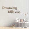Wooden letters - wall text - decoration nursery