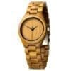 houten horloge andes bamboe