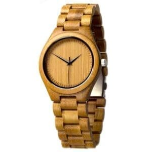 wooden watch andean bamboo