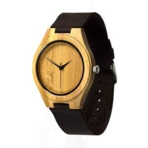 Houten Horloge - Sierra Nevada - Bamboe - 45 mm