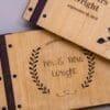 Gastenboek trouwerij met eigen ontwerp