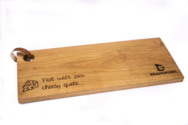 Engrave cutting board with your own design