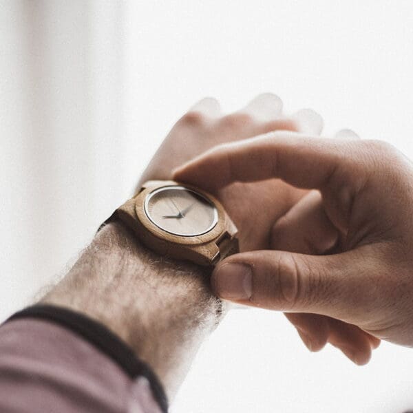 Montre en bois - Galapagos - Bambou - 35 mm – Image 8