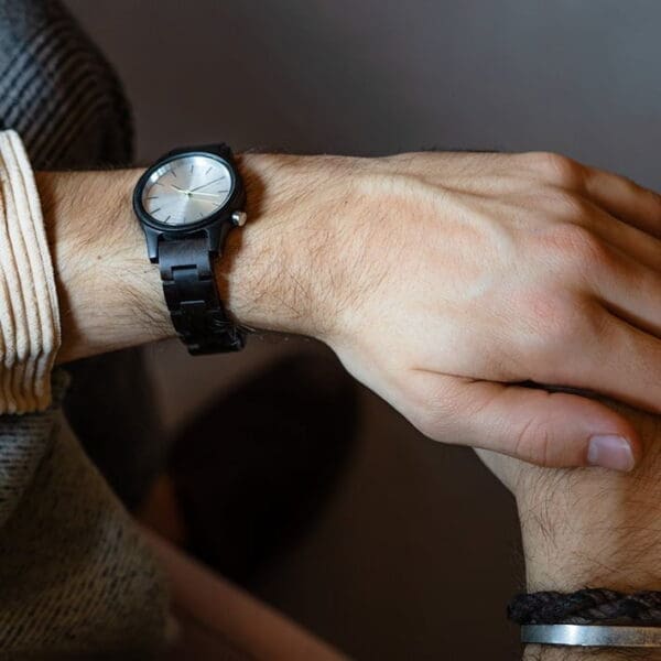 Wooden Watch - Sahara - Sandal - 35 mm - Image 4