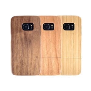Coque en bois pour téléphone Samsung S7 - Plein bois