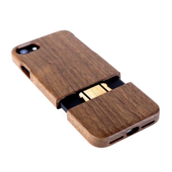 iphone 7 en 8 hoesje - houten case - houten telefoonhoes