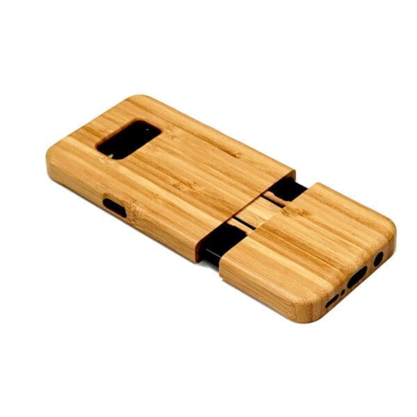 Samsung S8 hoesje - houten case - houten telefoonhoes
