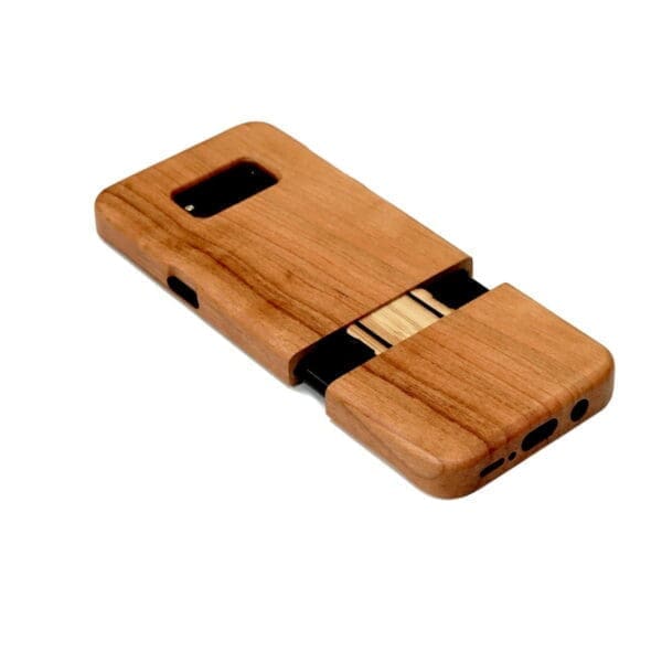 Samsung S8 hoesje - houten case - houten telefoonhoes
