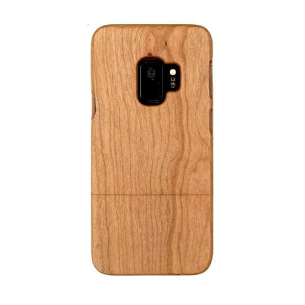 Samsung S9 hoesje - houten case - houten telefoonhoes