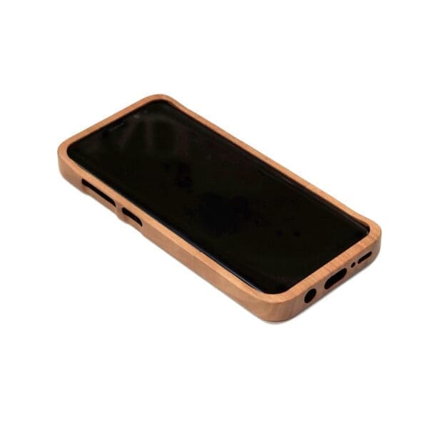Samsung S9 hoesje - houten case - houten telefoonhoes