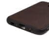 Samsung S7 Edge hoesje - leren case - leren telefoonhoes