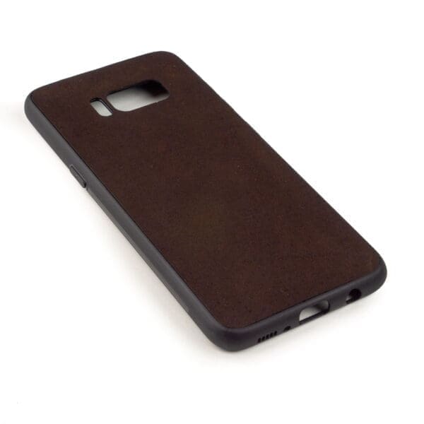 Samsung S8 hoesje - leren case - leren telefoonhoes