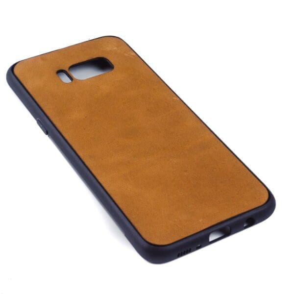 Samsung S8 PLUS hoesje - leren case - leren telefoonhoes