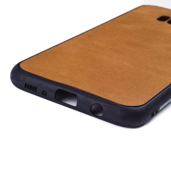 Samsung S8 PLUS hoesje - leren case - leren telefoonhoes
