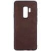 Samsung S9 PLUS hoesje - leren case - leren telefoonhoes