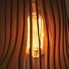 houten lamp lasergesneden - Vortex