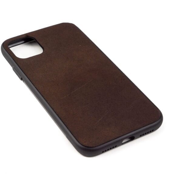 Iphone 11 Pro hoesje - leren case - leren telefoonhoes