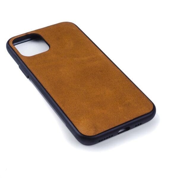 Iphone 11 Pro hoesje - leren case - leren telefoonhoes