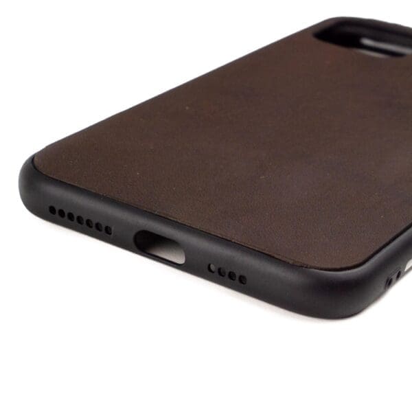 Iphone 11 Pro Max hoesje - leren case - leren telefoonhoes