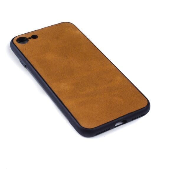 Iphone 7 en 8 hoesje - leren case - leren telefoonhoes