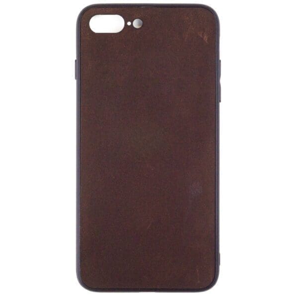 Iphone 7 en 8 PLUS hoesje - leren case - leren telefoonhoes