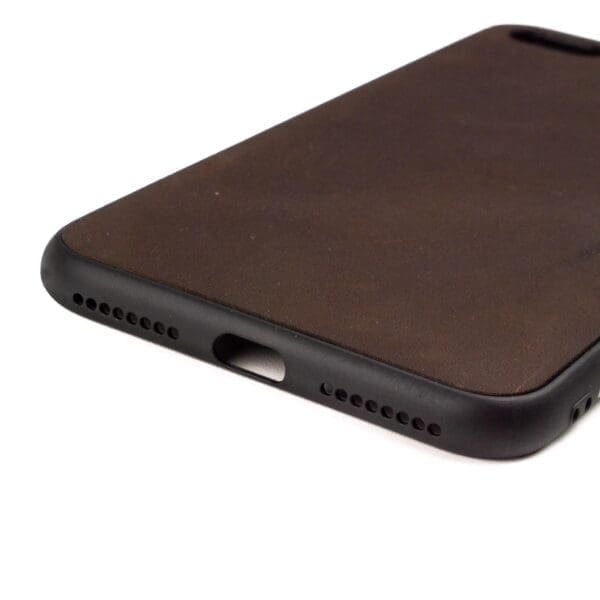 Iphone 7 en 8 PLUS hoesje - leren case - leren telefoonhoes