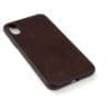 Iphone X hoesje - leren case - leren telefoonhoes
