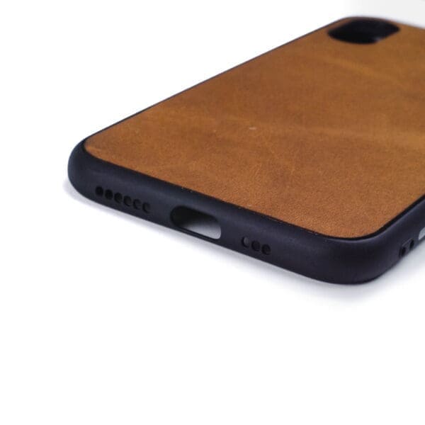 Iphone XS case - leather case - leather phone case