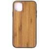 iphone 11 hoesje - bumper case - houten telefoonhoes