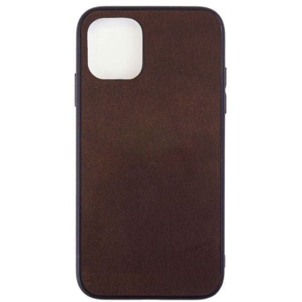Leren Telefoonhoesje iPhone 12 – Bumper case - Afbeelding 2