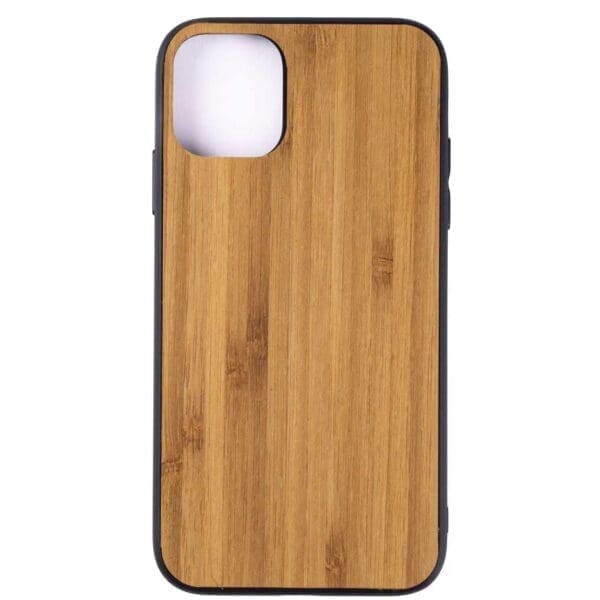 Houten Telefoonhoesje iPhone 12 Pro - Bumper case - Afbeelding 2