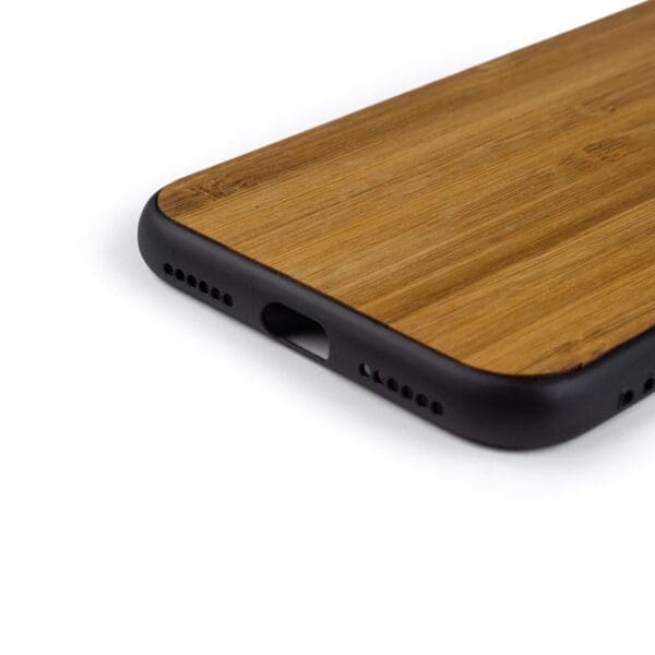 iphone 7 en 8 hoesje - bumper case - houten telefoonhoes