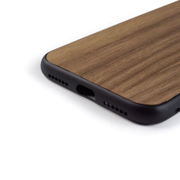 iphone 7 en 8 hoesje - bumper case - houten telefoonhoes