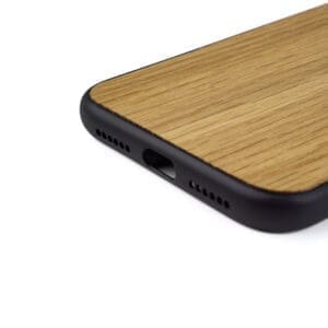 iphone X hoesje - bumper case - houten telefoonhoes