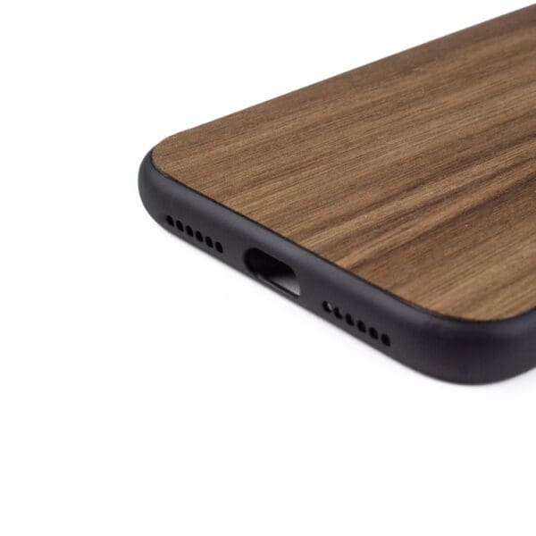 iphone X case - bumper case - wooden phone case