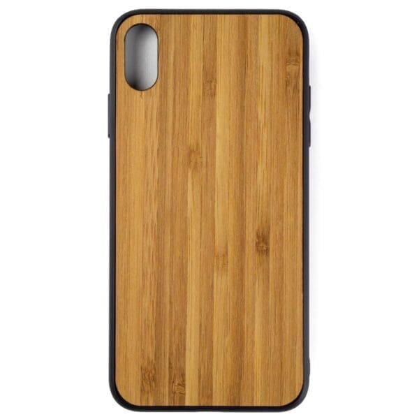 iphone XS MAX hoesje - bumper case - houten telefoonhoes