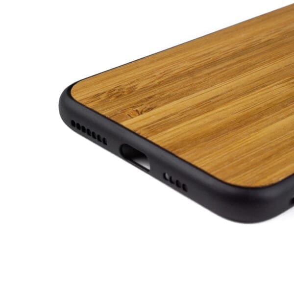 iphone XS MAX hoesje - bumper case - houten telefoonhoes