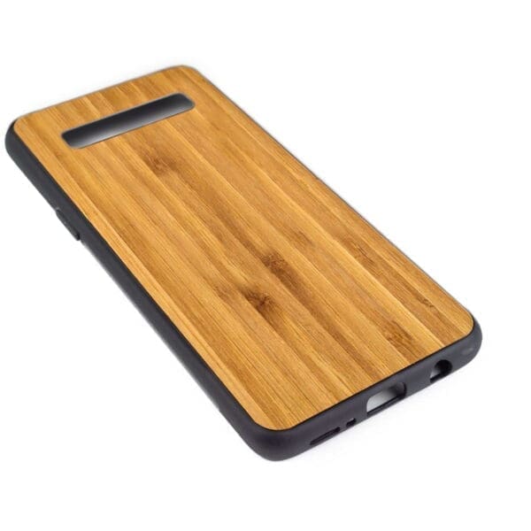 Wooden Phone Case Samsung S10 PLUS – Bumper case - Image 3