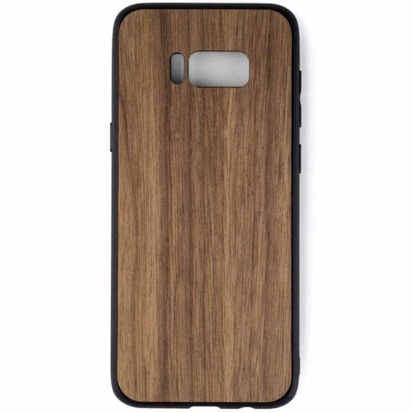 Samsung S8 PLUS hoesje - bumper case - houten telefoonhoes
