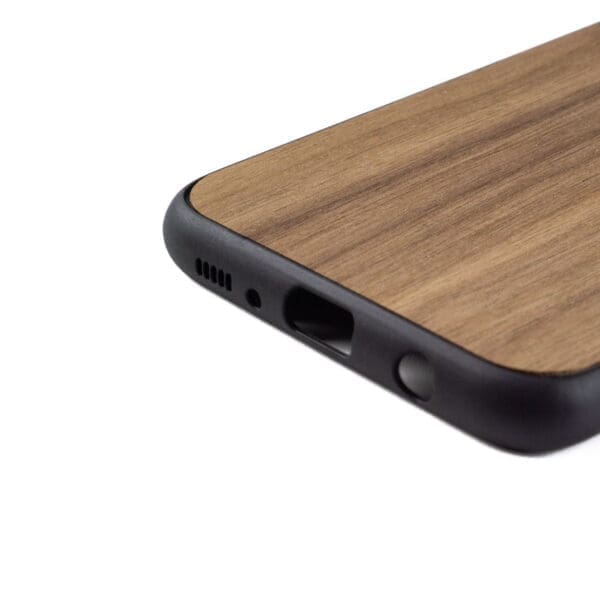 Samsung S8 PLUS hoesje - bumper case - houten telefoonhoes