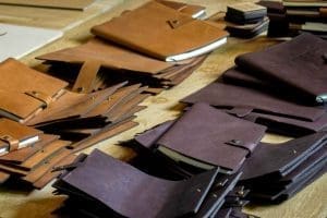 Leren notitieboe Hervulbaar 