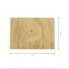 Hausnummer aus Holz